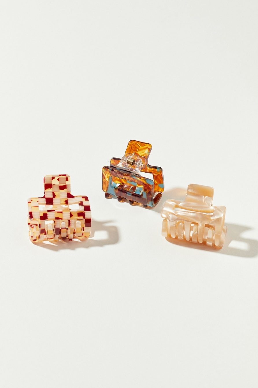 mini checkered claw set